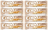 8 CORNY BIG WHITE CHOCOLATE Flavor Healthy Energy Breakfast Cereal Bars 40g
