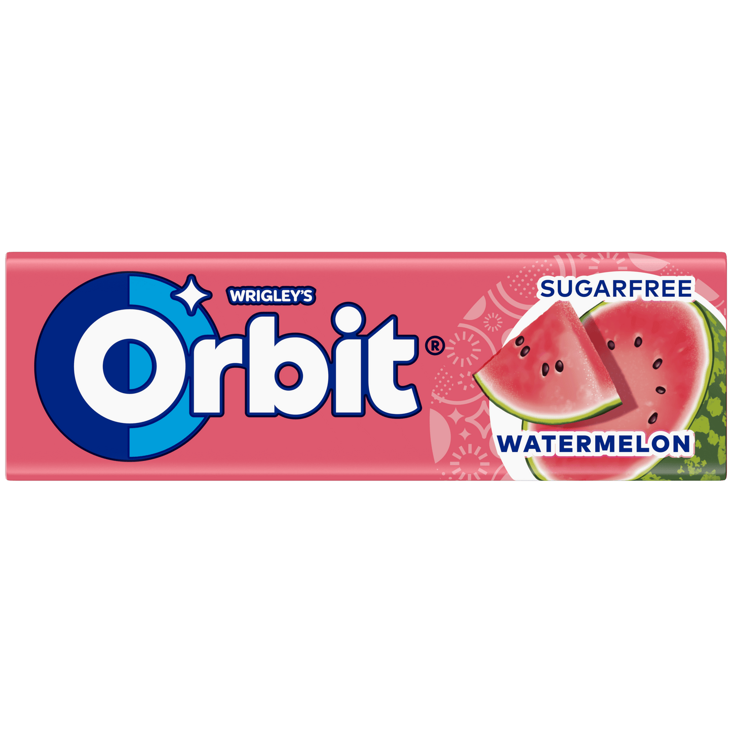 WRIGLEY'S ORBIT WATERMELON Flavor Sugarfree Chewing Gum 14g 0.49oz