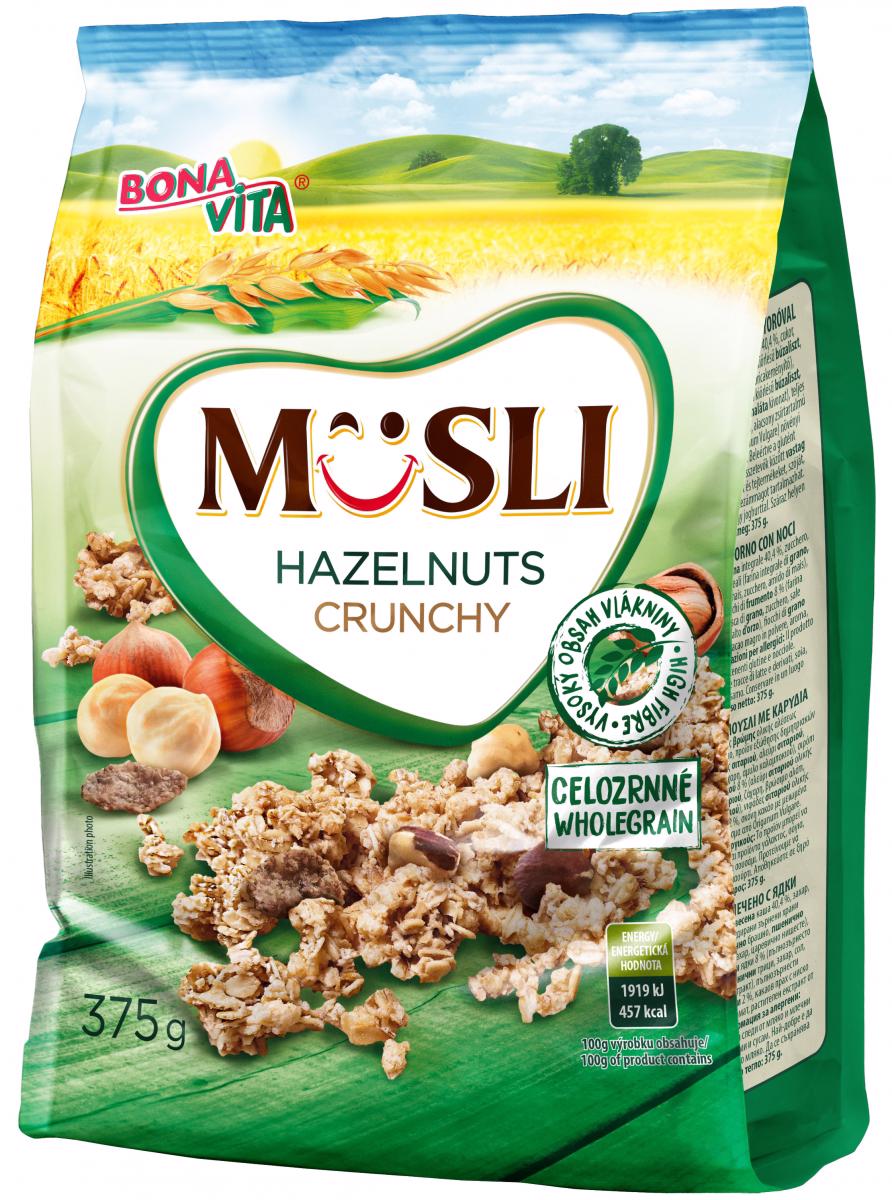 BONA VITA MUSLI with Crunchy Hazelnuts 375g