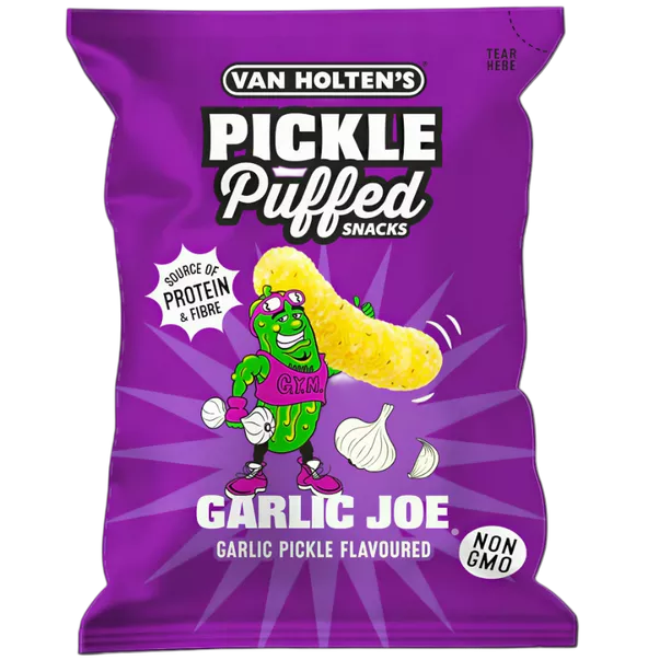 VAN HOLTEN'S PICKLE Puffed Snacks Bundle 3 x 90g
