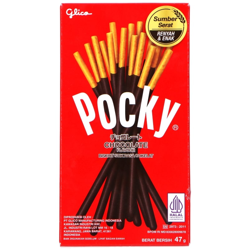 POCKY Chocolate Flavor Biscuit Sticks 45g 1.58oz