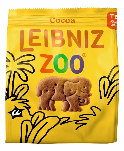 LEIBNIZ ZOO JUNGLE Cocoa Cookies 100g