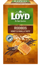 LOYD ROOIBOS HONEY & VANILLA Flavor Herbal Tea 10 x 40g