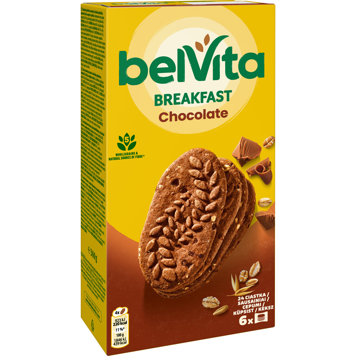 BELVITA Chocolate Flavor Wholegrain Breakfast Cookies 300g