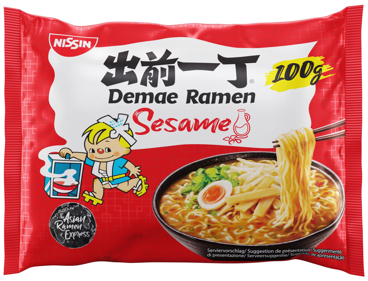 NISSIN DAMAE RAMEN Sesame Flavor Instant Ramen 100g 3.5oz