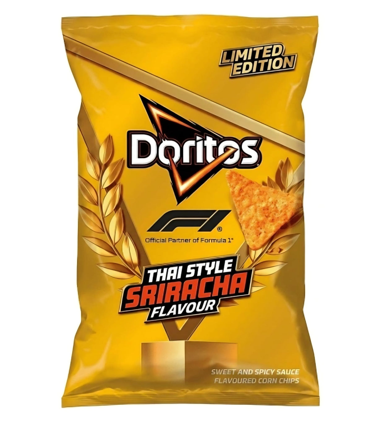 DORITOS THAI STYLE SRIRACHA Flavor Corn Chips 90g
