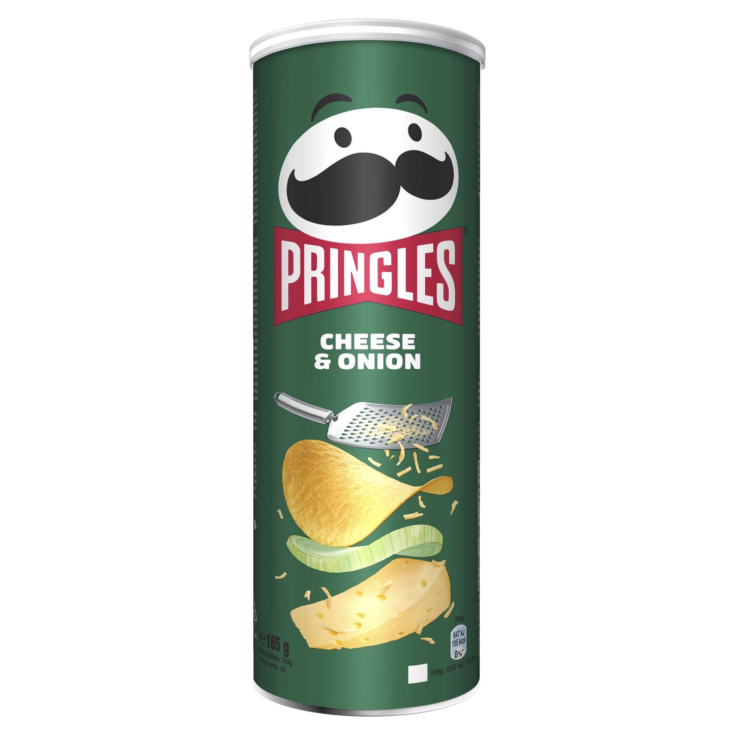 PRINGLES CHEESE & ONION Flavor Potato Chips 165g 5.3oz