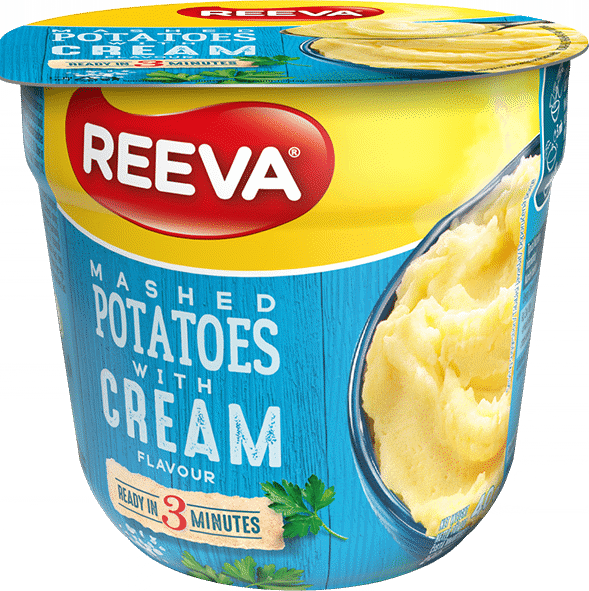 REEVA Instant Mashed Potatoes with Cream and with Chicken 12 x 40g