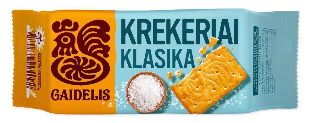 GAIDELIS Classic Salted Crackers 70g