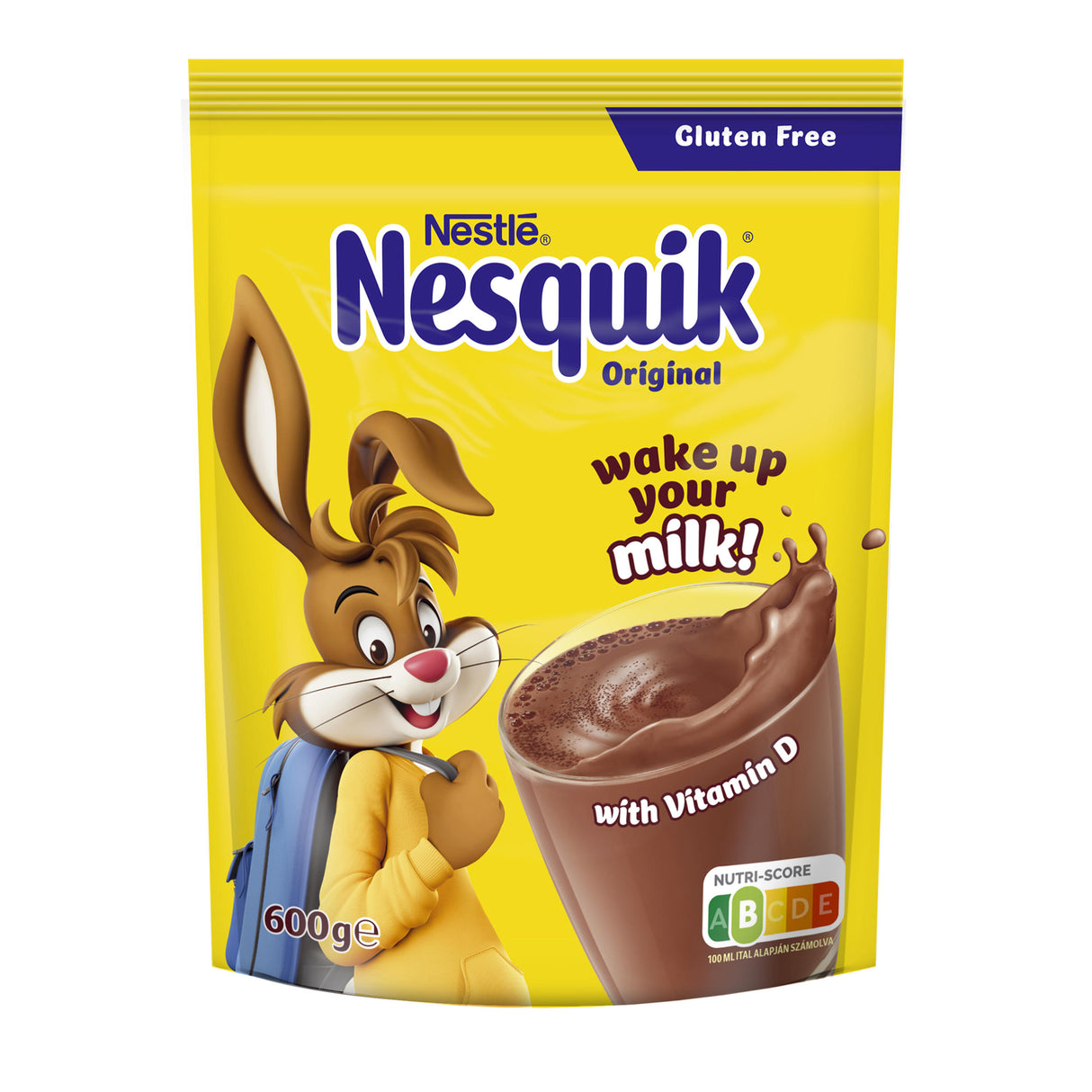 NESQUIK Instant Cocoa Powder with Vitamin D Gluten Free 600g 21oz