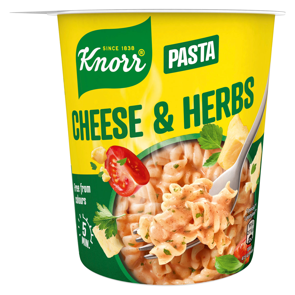 KNORR CHEESE & HERBS Flavor Instant Noodles 59g