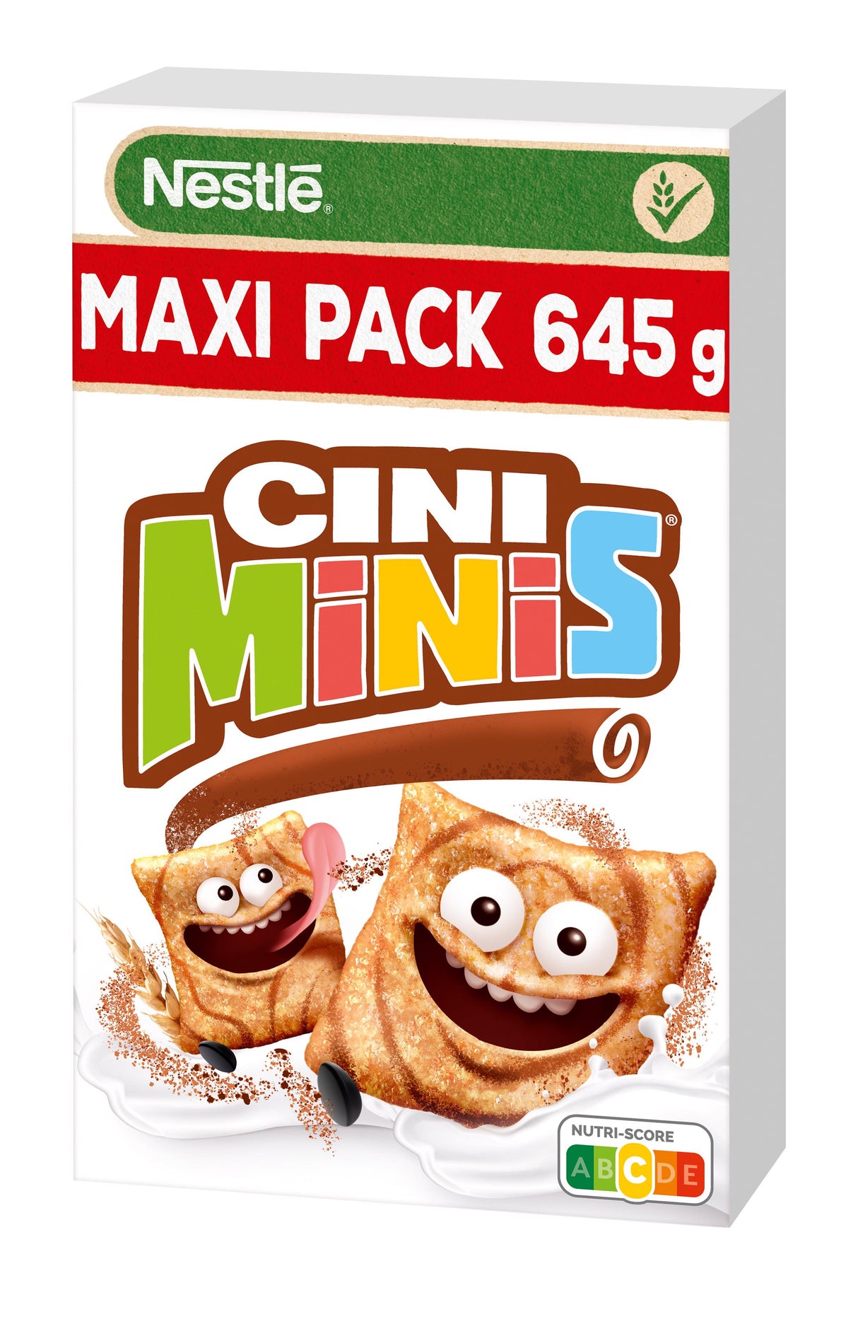 NESTLE CINI MINIS Cinnamon Flavor Breakfast Cereal 645g
