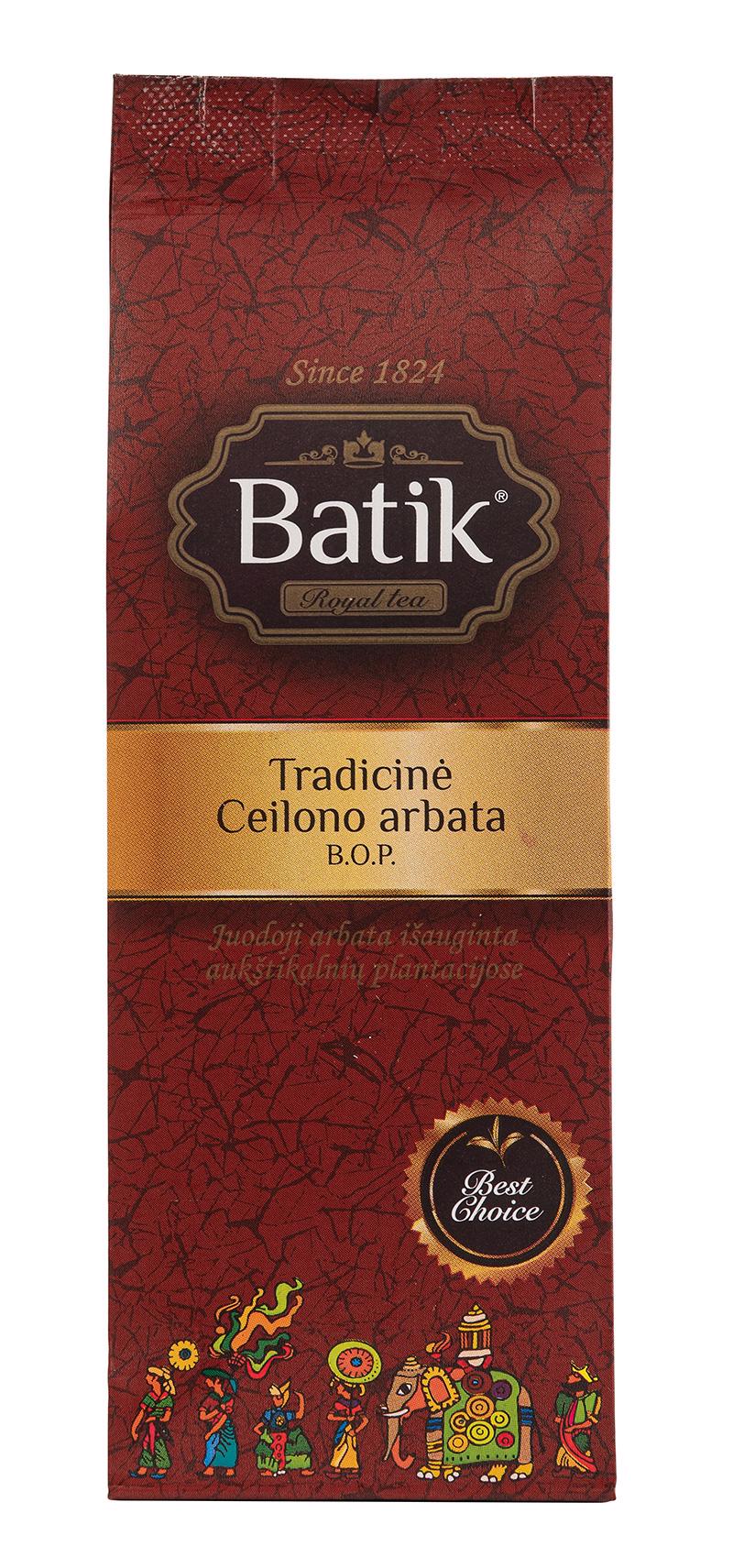 BATIK Traditional Ceylon Black Tea B.O.P. 100g