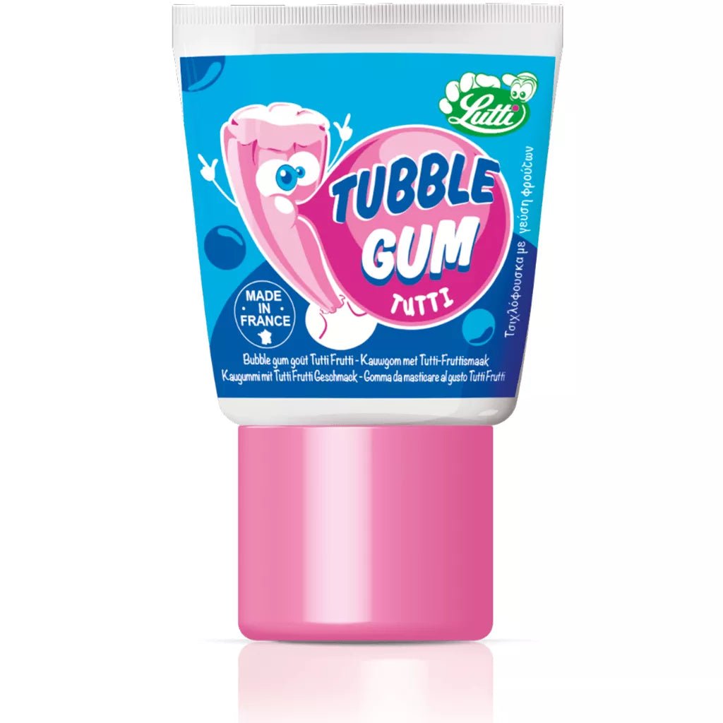 LUTTI TUBLE GUM Tutti Frutti Flavor Bubble Gum 35g