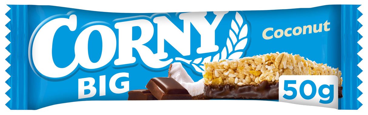 CORNY Coconut Flavor Breakfast Cereal Bar 50g 1.8oz