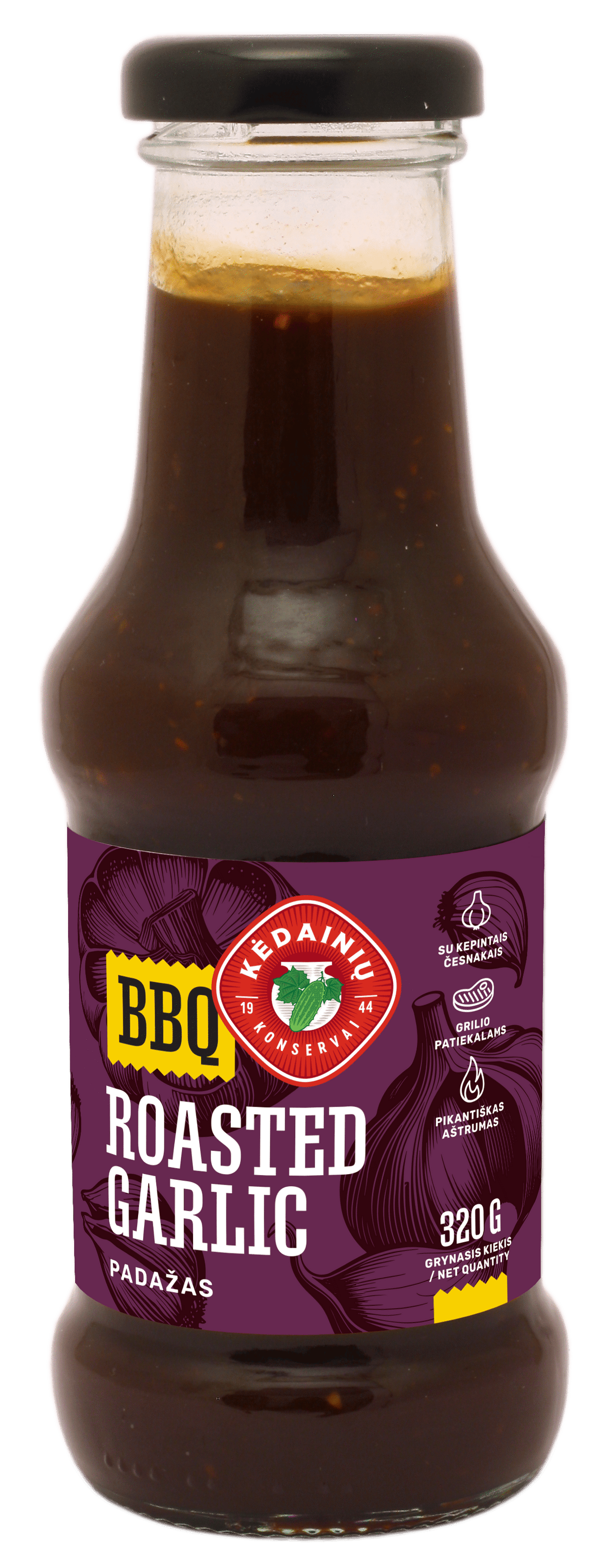 KKF ROASTED GARLIC BBQ Sauce 320g
