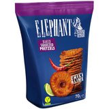 ELEPHANT Chili & Lime Flavor Pretzels 8 x 70g