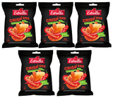 ESTRELLA CRISPERS Hot Paprika & Red Pepper Flavor Peanuts in Crunchy Coating 5 x 140g