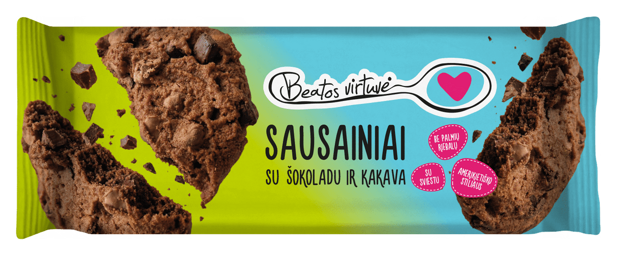 BEATOS Cookies with Chocolate & Cocoa 150g