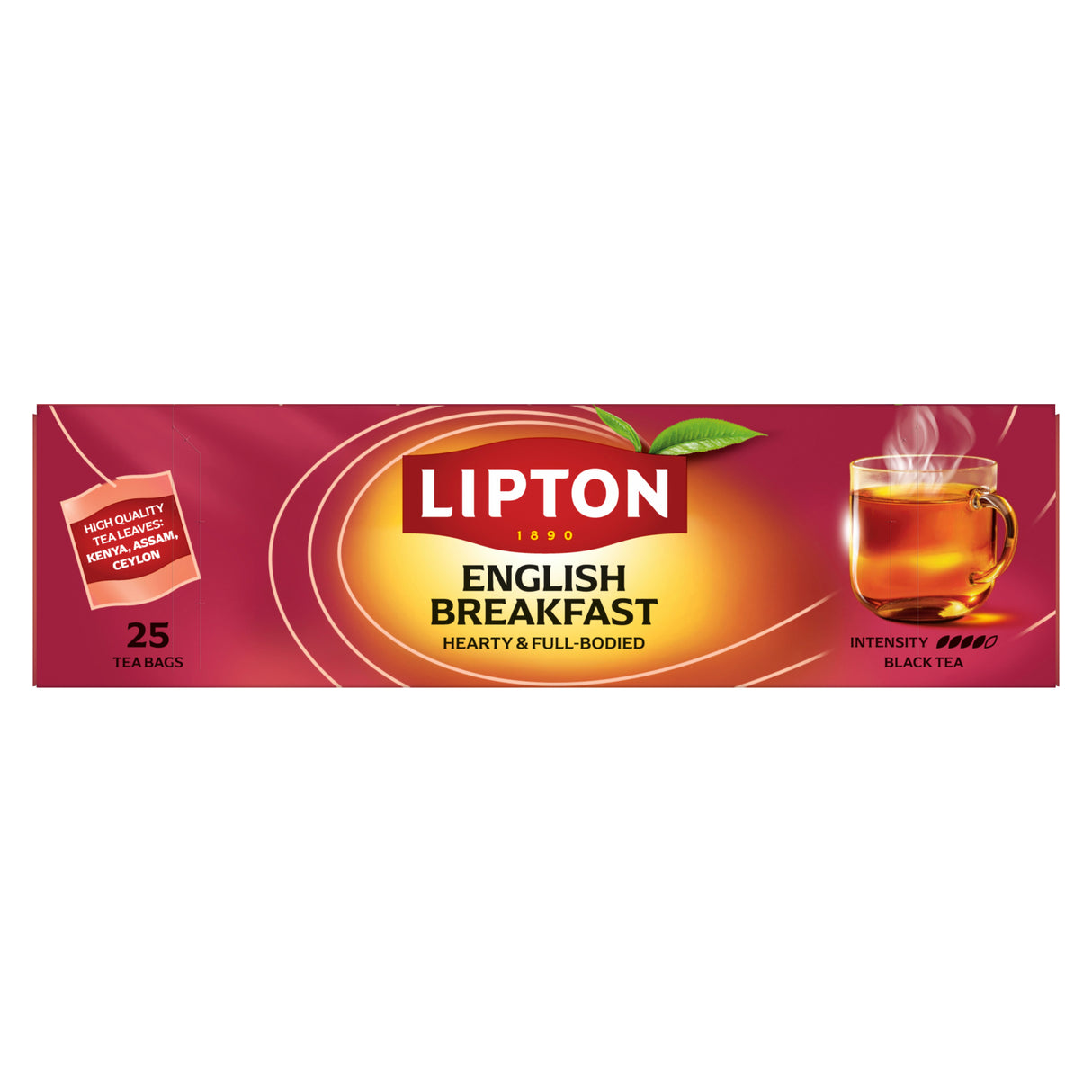 LIPTON ENGLISH BREAKFAST Hearty & Full-Bodied Black Tea 12 x 50g