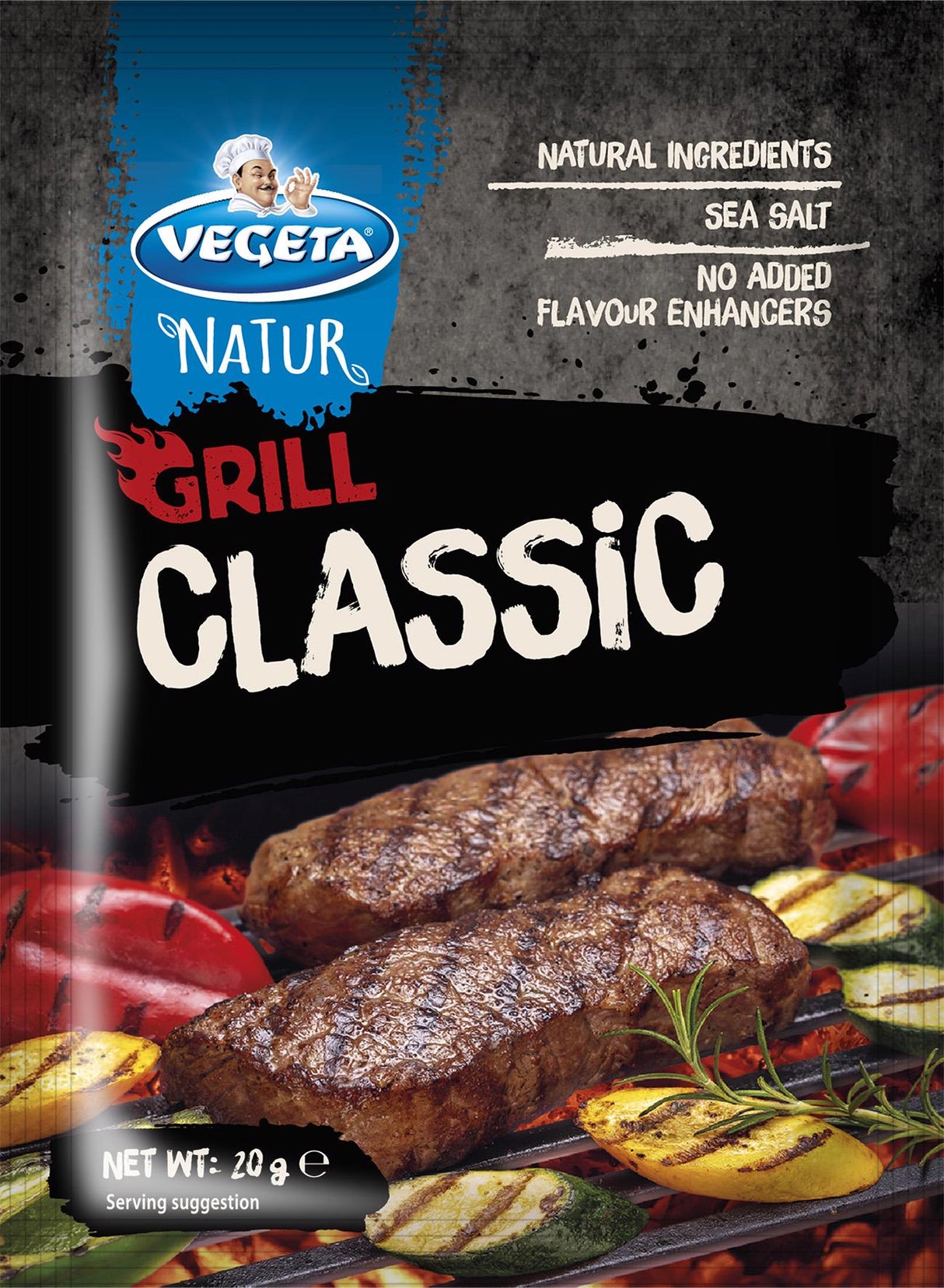 VEGETA NATUR GRILL Classic Spice Mix 20g