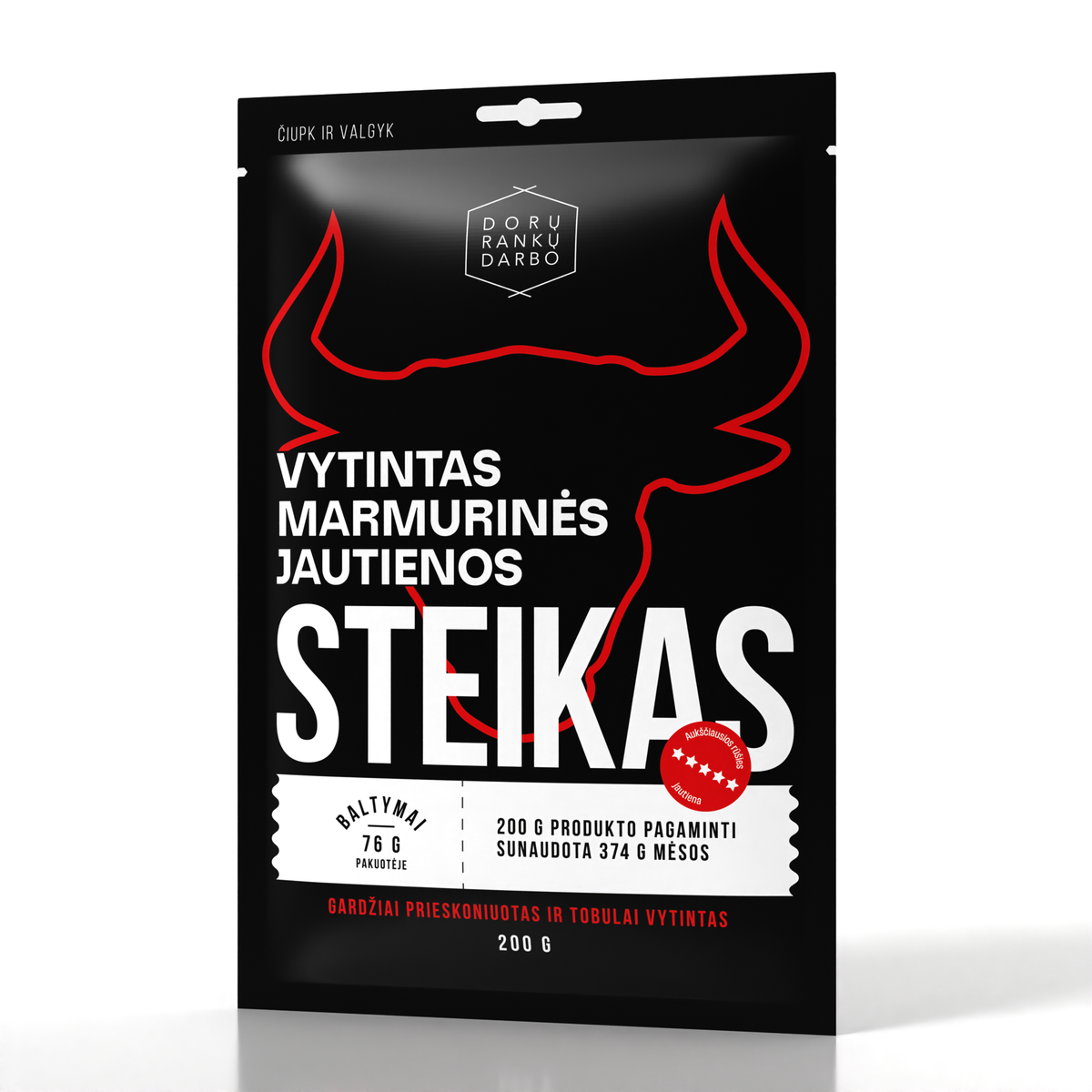 DORA Dried Marble Beef Steak Jerky 200g