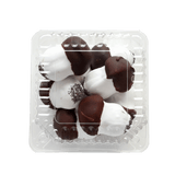 SAIMETA Gingerbread Mushroom Shape Cookies Sugar Glaze and Chocolate Top 250g
