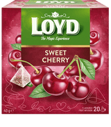 LOYD SWEET CHERRY Flavor Fruit Tea 6 x 40g