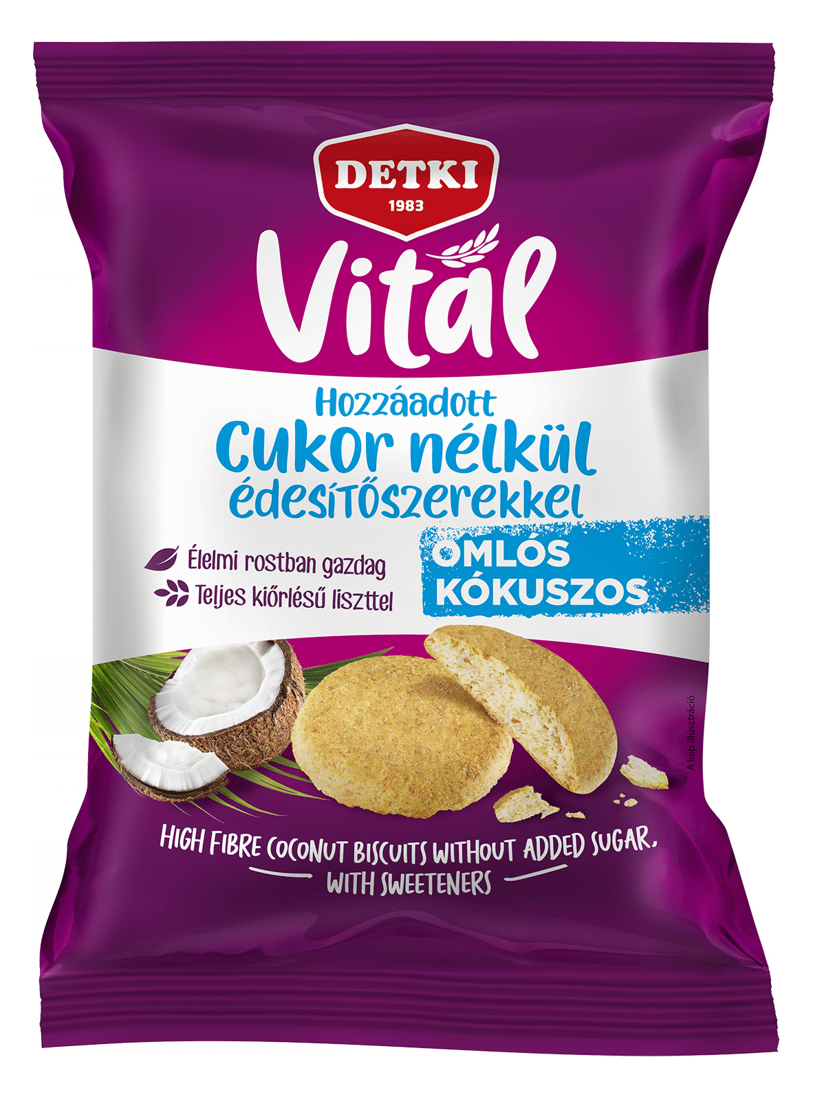 VITAL Sugar Free Cookies with Coconut & Sweetener 180g
