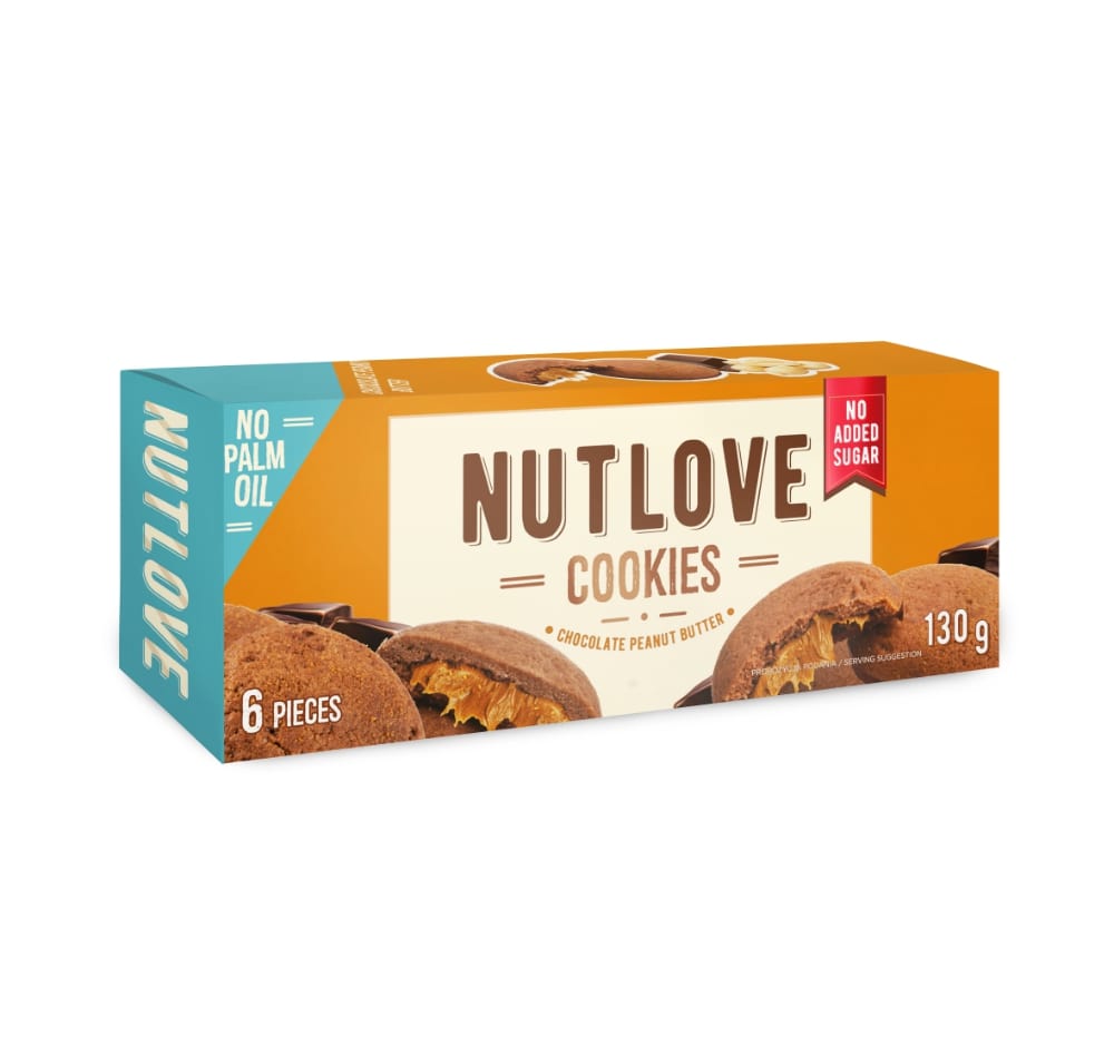 NUTLOVE Chocolate Peanut Butter Cookies 130g