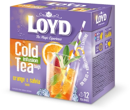 LOYD Cold Infusion Fruit Tea Orange & Salvia Flavor 30g