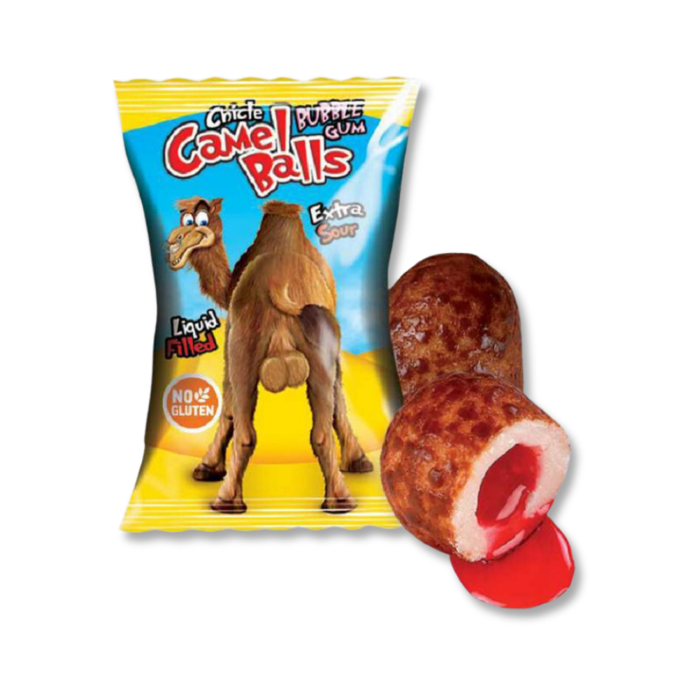 FINI Camel Balls Extra Sour Liquid Filled Bubble Gum 5g