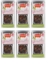 GURMANS GEISHA Loose Leaf Green Tea Tins 6 x 70g