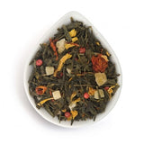 GURMANS PEPPER MANGO Flavor Loose Green Tea Tins 6 x 70g