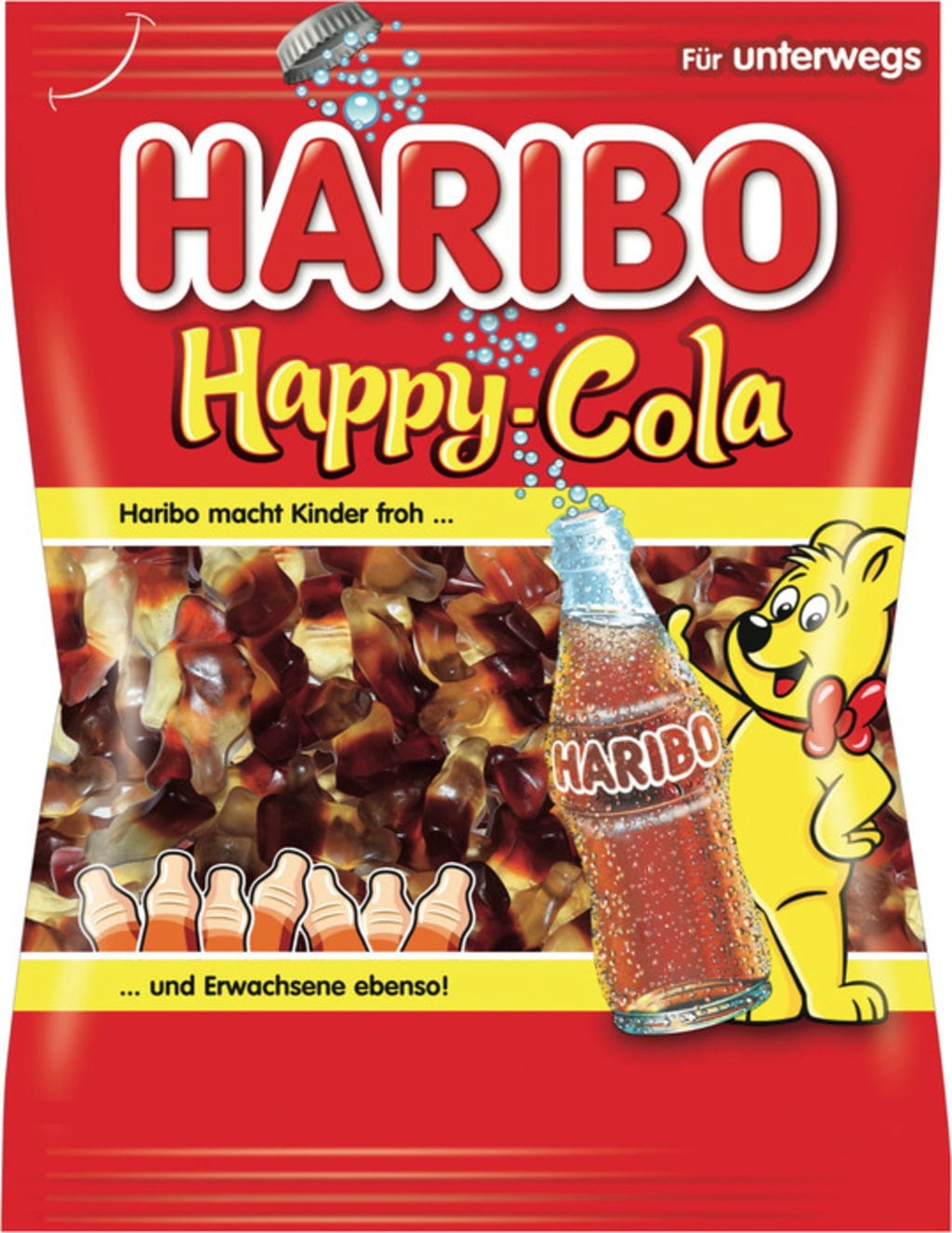 HARIBO HAPPY COLA Gummi Candies 100g