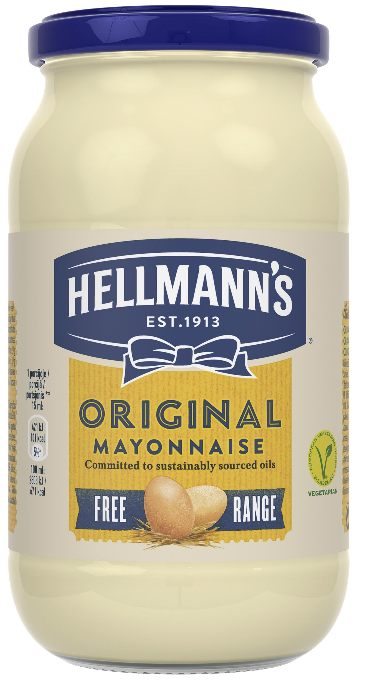 HELLMANNS ORIGINAL MAYONNAISE Mayo Sauce 405ml