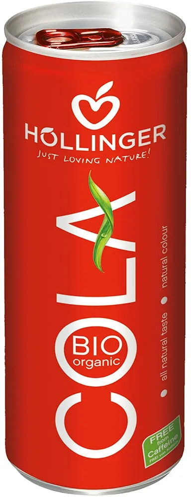 HOLLINGER Organic Bio Cola Sparkling Soft Drink 250ml