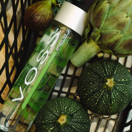 VOSS LIME MINT Flavored Sparkling Natural Mineral Water 375ml
