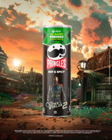 PRINGLES HOT & SPICY Flavor The Outer Worlds 2 Edition Potato Chips 165g