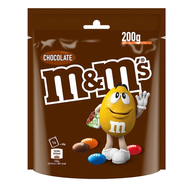 M&M's Sugar Coated Chocolate Dragee Candy Sweets 200g 7oz