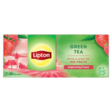 LIPTON GREEN TEA with Strawberry & Raspberry 12 x 28g