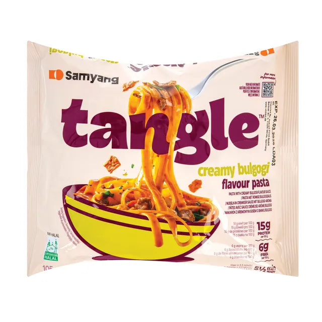 SAMYANG Tangle Creamy Bulgogi Flavor Instant Pasta 105g