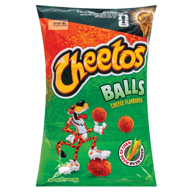 CHEETOS BALLS Cheese Flavor Puffed Chips 130g 4.6oz
