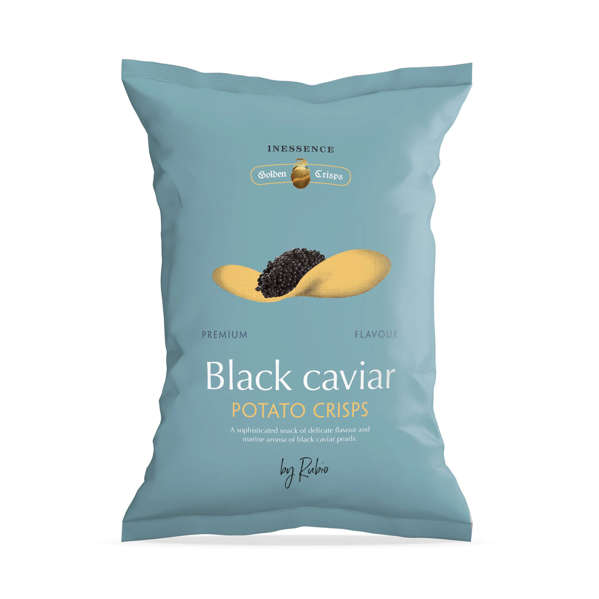 INESSENCE BLACK CAVIAR Flavor Potato Chips 125g 4.4oz