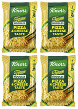 KNORR Fusion Pizza 4 Cheese Taste Instant Ramen Noodles 4 x 64g