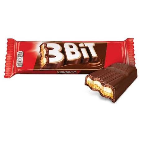 3BIT Milk Chocolate Bar with Biscuit European Candy Sweets Snacks 46g 1.6oz