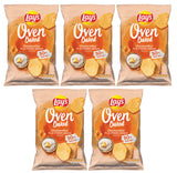 LAYS Oven Baked Chanterelles & Cream Flavor Potato Chips 5 x 110g 3.88oz