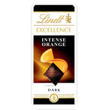 LINDT EXCELLENCE Orange Intense Dark Chocolare Bar 100g