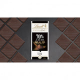 LINDT EXCELLENCE 70% Cocoa Dark Chocolare Bar 100g