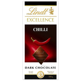 LINDT EXCELLENCE Dark Chocolare Bar with Chili Peppers 100g